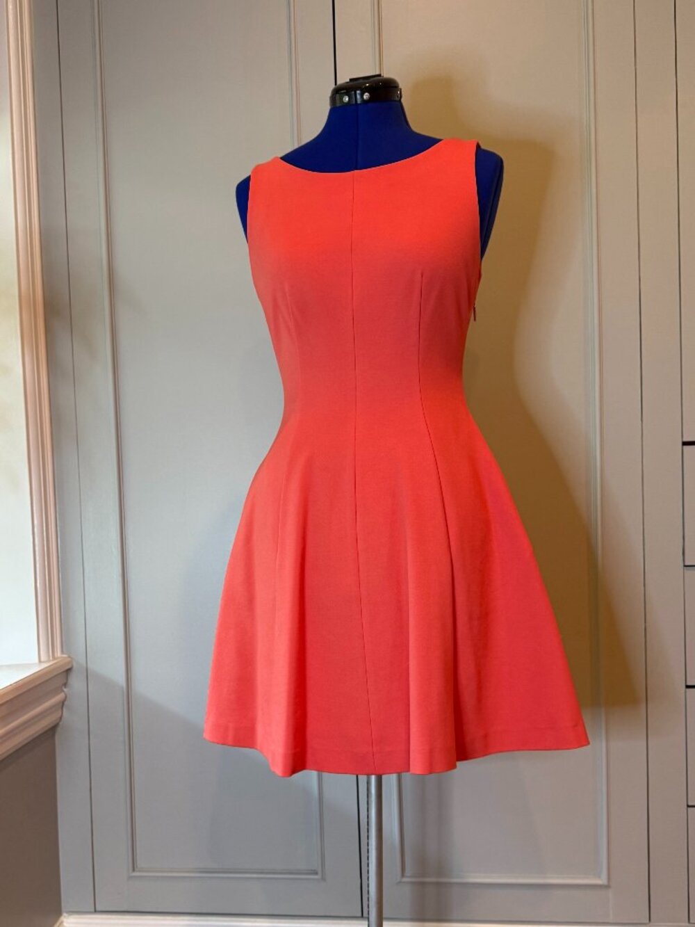 NWT Rachel Roy cutout back fit and flare dress with pockets, size 6